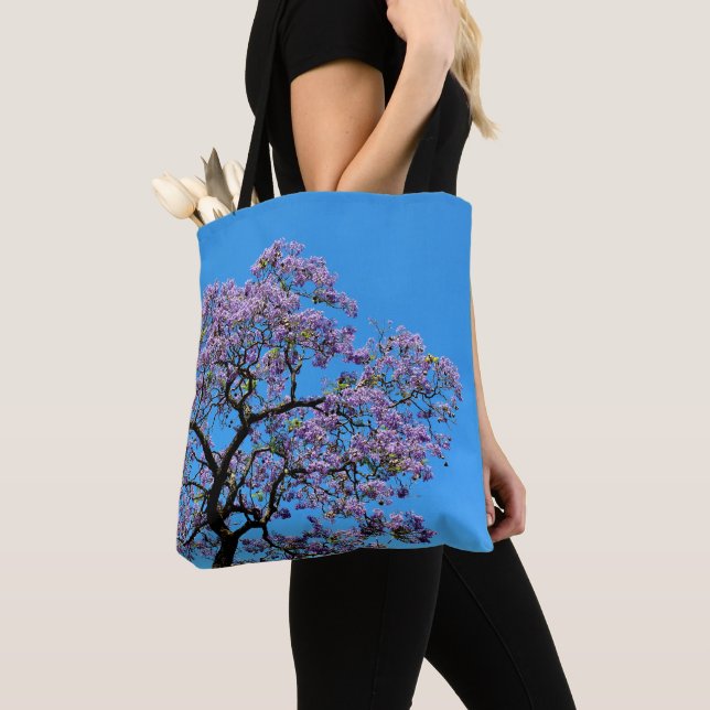 Bolso De Tela Jacaranda (Detalle)