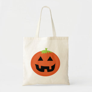 Bolso De Tela Jack o' Lantern Halloween Bag