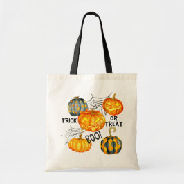Bolso De Tela Jack O Lanterns Halloween Trick o Trete