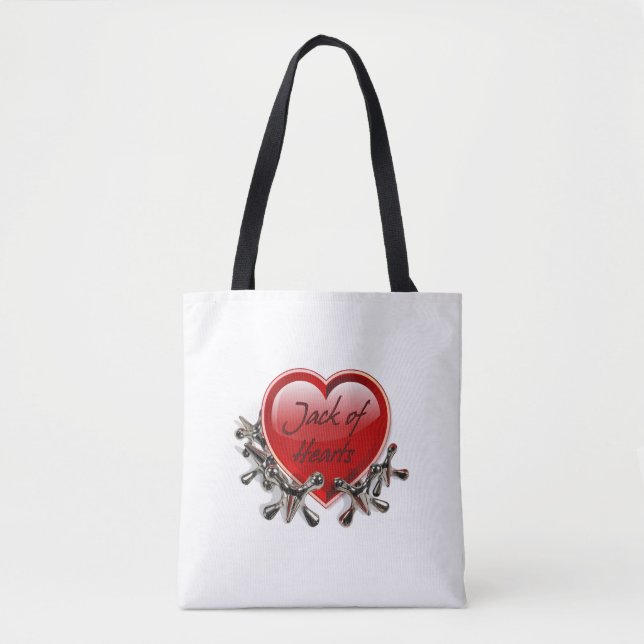 Bolso De Tela Jack of Hearts (Anverso)