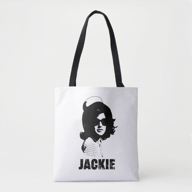 Bolso De Tela Jackie Jacqueline Kennedy Icono estilo revoluciona (Anverso)