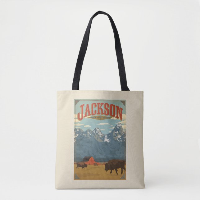 Bolso De Tela Jackson | Wyoming (Anverso)
