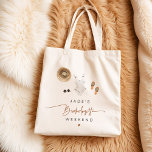Bolso De Tela JADE Boho Deert Cactus Scottsdale Antes del velo<br><div class="desc">La colección de solteras JADE Scottsdale cuenta con un diseño moderno de boho con divertidos tipos de letra manuscritos y gráficos de acuarela de temática desértica.</div>