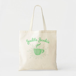 Bolso De Tela Jadite Junkie - Vintage Jadeite Green Coffee Cup