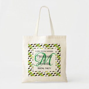 Bolso De Tela JAMAICA Monogram Custom Weddal Party