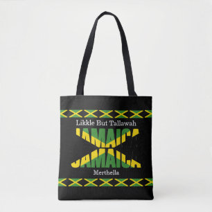 Bolso De Tela JAMAICA Patriótica JAMAICA