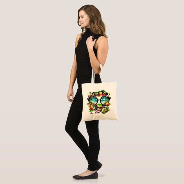 Bolso De Tela Jamaica Tropical Adventure Tote Bag (Anverso (modelo))