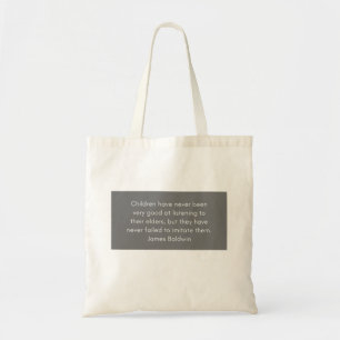 Bolso De Tela James Baldwin Motivational Tote