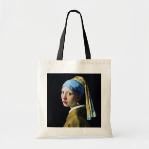 Bolso De Tela Jan Vermeer Chica Con Una Perla De Arte Barroco
