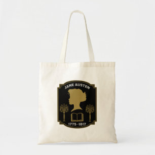 Bolso De Tela Jane Austen English Novelist