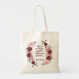 Bolso De Tela Jane Austen No Hay Tote De Cita Cariñosa