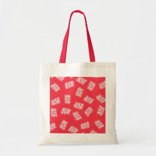 Bolso De Tela Japonés Yukata Textile, Maneki Neko (Gato Suertudo