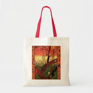 Bolso De Tela Japonismo: Flor de ciruelo de Vincent van Gogh