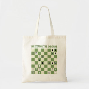 Bolso De Tela Jaque mate en 3 movimientos: Chessboard con ejerci