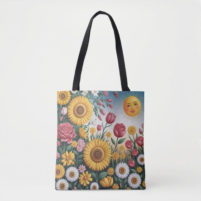 Bolso De Tela Jardín Bliss Bliss Tote Bag (Anverso)