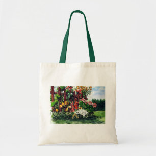 Bolso De Tela Jardín colorido