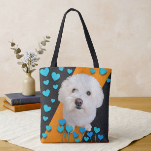 Bolso De Tela Jardín de Amor