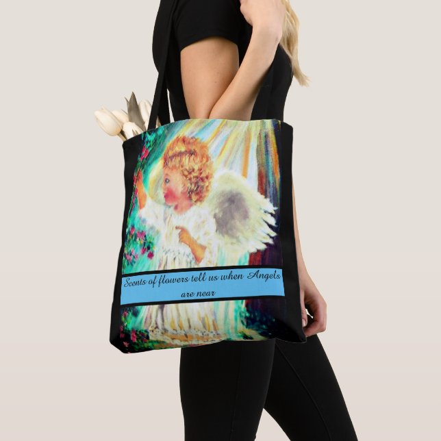 Bolso De Tela Jardín de ángel (Detalle)