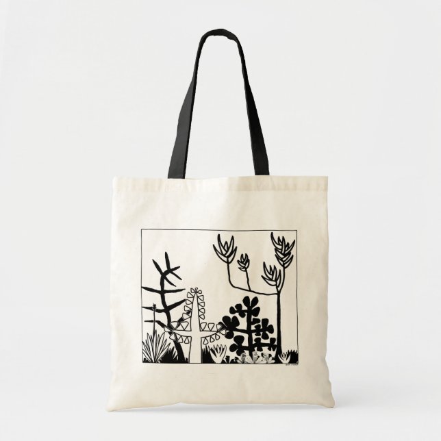 Bolso De Tela Jardín de Eden (Frente)