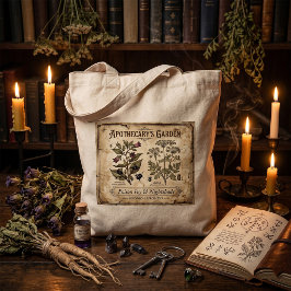 Bolso De Tela Jardín de Farmacia Belladona