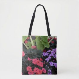 Bolso De Tela Jardín de flores