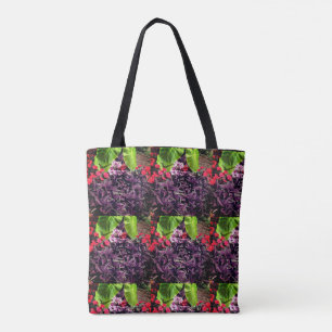 Bolso De Tela Jardín de flores