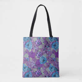 Bolso De Tela Jardín de flores del limpiaparabrisas
