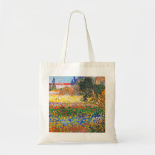 Bolso De Tela Jardín de flores Vincent Van Gogh
