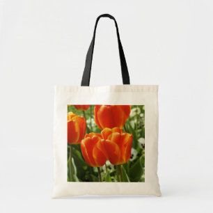 Bolso De Tela Jardín de Tulipanes de Primavera
