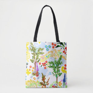 Bolso De Tela Jardín de verano