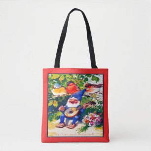 Bolso De Tela "Jardín de verano"