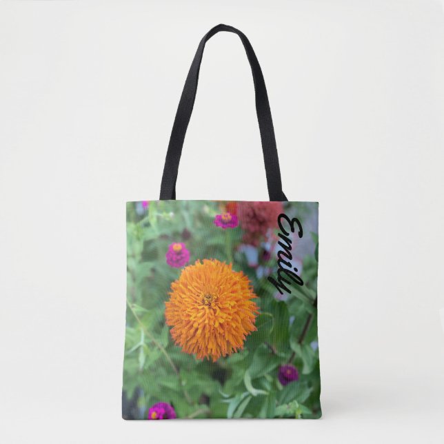Bolso De Tela Jardín de verano (Anverso)