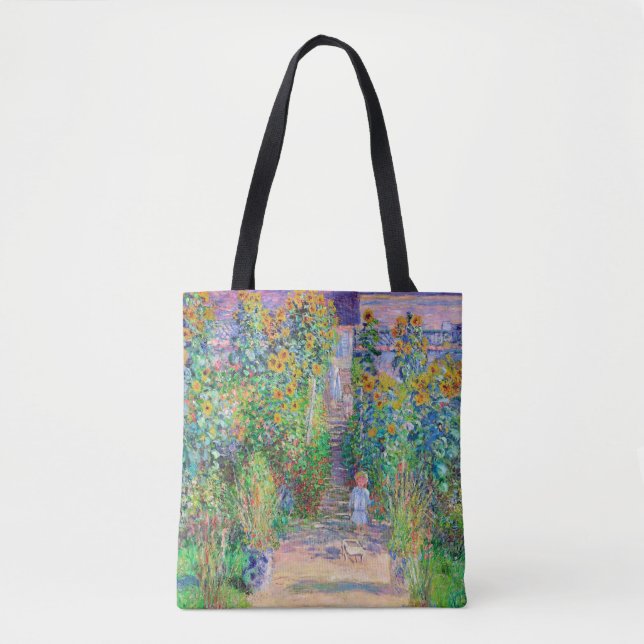 Bolso De Tela Jardín del artista, Monet (Anverso)