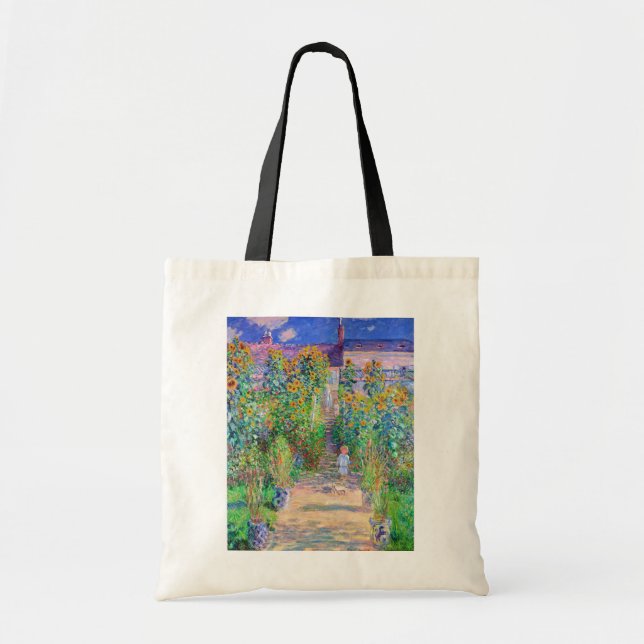 Bolso De Tela Jardín del artista, Monet (Frente)