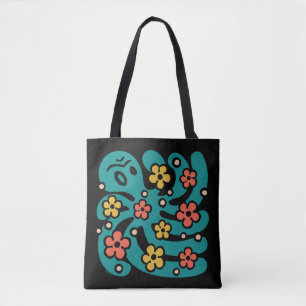 Bolso De Tela Jardín del Octopus