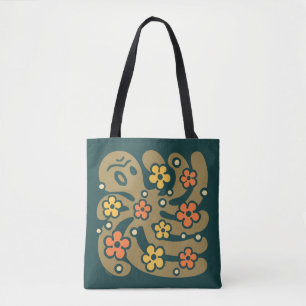 Bolso De Tela Jardín del Octopus