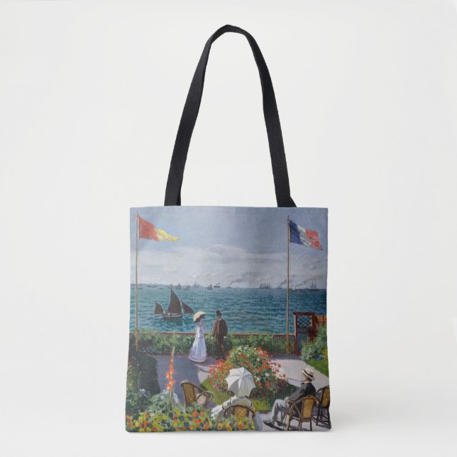 Bolso De Tela Jardín en Sainte-Adresse (Anverso)
