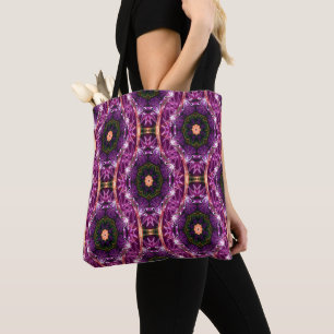 Bolso De Tela Jardín floreciente....