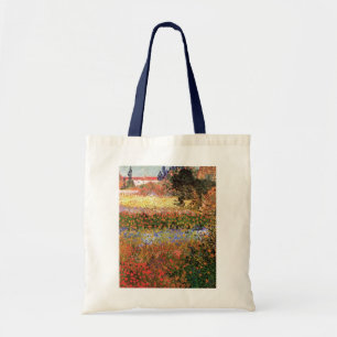 Bolso De Tela Jardín Florido de Vincent van Gogh