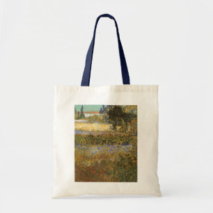 Bolso De Tela Jardín Florido por Vincent van Gogh