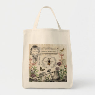BOLSO DE TELA JARDÍN FRANCÉS DE LA ABEJA
