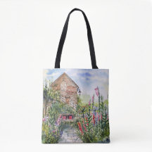 Jardín inglés de flores silvestres de verano en Yo
