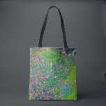 Bolso De Tela Jardín Italiano, Gustav Klimt<br><div class="desc">Gustav Klimt (14 de julio de 1862 - 6 de febrero de 1918) era un pintor simbolista austríaco y uno de los miembros más destacados del movimiento secesión de Viena. Klimt es conocido por sus pinturas, murales, bocetos y otros objetos artísticos. Además de sus obras figurativas, que incluyen alegorías y...</div>