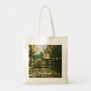 Bolso De Tela Jardín Japonés, Portland, Oregon Recuerdo