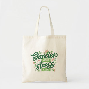 Bolso De Tela Jardín más estrés menos
