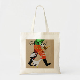 Bolso De Tela Jardín orgánico
