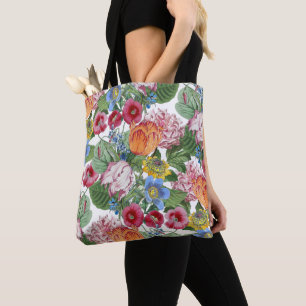 Bolso De Tela Jardín primavera