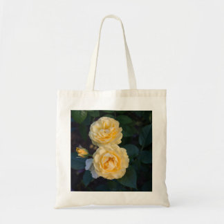 Bolso De Tela Jardín Rosa de Oro