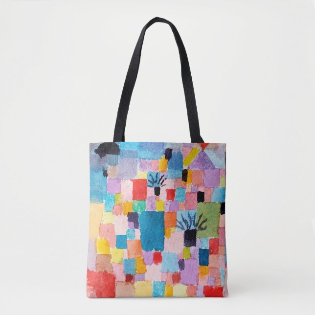 Bolso De Tela Jardín Tunecino, Klee (Anverso)