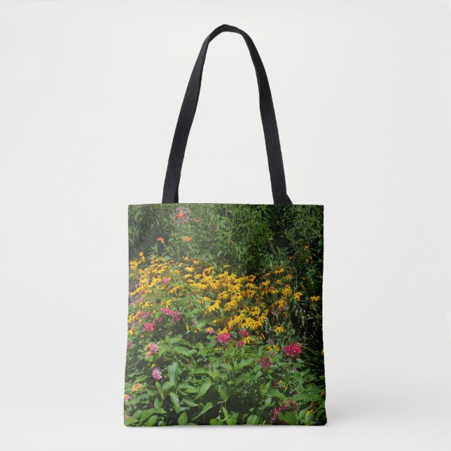 Bolso De Tela Jardín verde (Anverso)